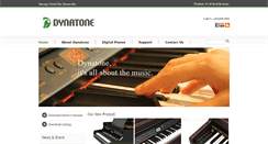 Desktop Screenshot of dynatoneusa.com