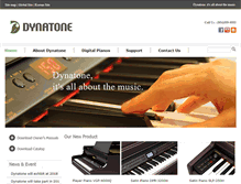 Tablet Screenshot of dynatoneusa.com